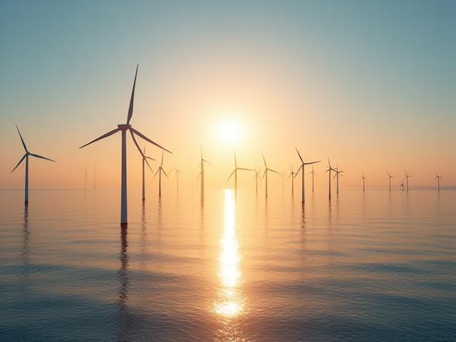 Clean energy infrastructure representing sustainable investment opportunities